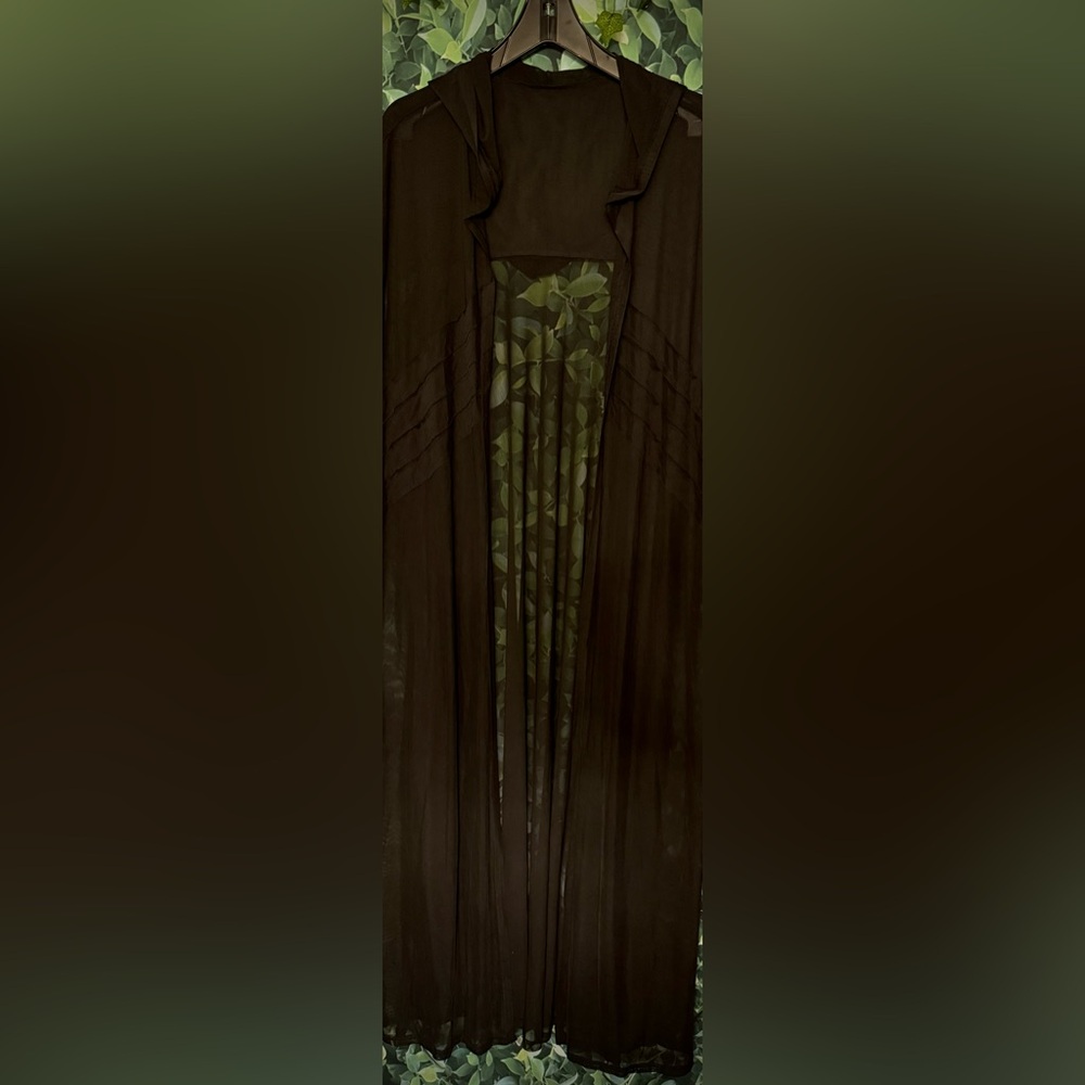 Floor length cover up